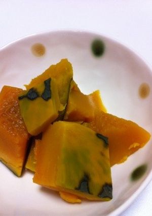 電子レンジで南瓜の煮物☆-レシピのメイン写真