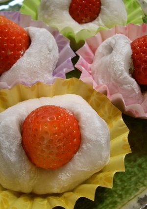 簡単・いちご大福-レシピのメイン写真