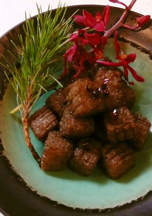 クセになる味！コンニャクのピリピリ煮！-レシピのメイン写真