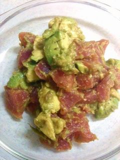 まぐろとアボカドのわさび醤油和え-レシピのメイン写真