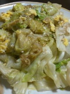 たっぷりレタスと卵の塩麹炒め-レシピのメイン写真
