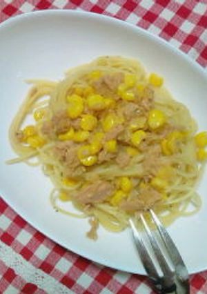 ＊ツナとコーンのパスタ＊-レシピのメイン写真