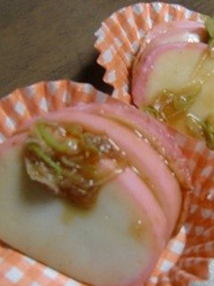 かまぼこのソース味です-レシピのメイン写真