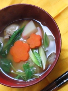 あったか~いお雑煮-レシピのメイン写真