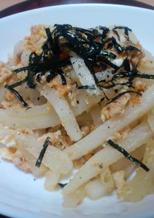 材料３つ！簡単シンプル！大根炒め-レシピのメイン写真