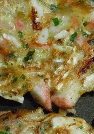 これなら食べる♪かまぼこのお好み焼き-レシピのメイン写真
