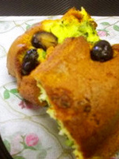 めっけもん♪黒豆入り!シフォンケーキ-レシピのメイン写真