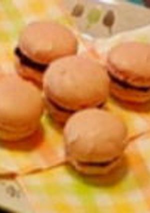 ピンクのマカロン-レシピのメイン写真
