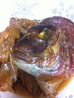 コツ2つ☆真鯛のあらの煮つけ-レシピのメイン写真