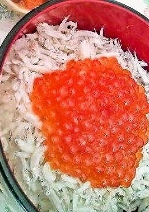 しらすいくら丼-レシピのメイン写真