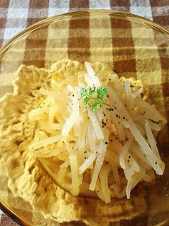 簡単もう一品♪もやしの洋風ナムル-レシピのメイン写真