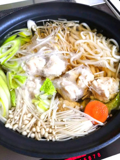鍋のふわふわ鶏団子-レシピのメイン写真