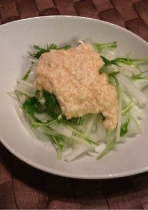 たらこ豆腐ドレッシング-レシピのメイン写真