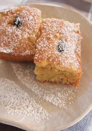 おせちリメイク＊金団と黒豆のケーキ-レシピのメイン写真