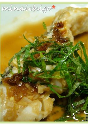 タラの中華風レンジ蒸し-レシピのメイン写真