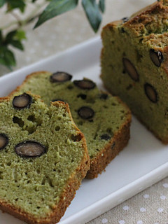 おせちの残りで♪美味!抹茶と黒豆のケーキ-レシピのメイン写真