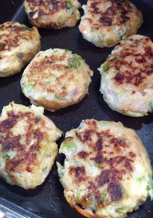 簡単！低コスト！ヘルシー！野菜ハンバーグ-レシピのメイン写真