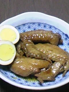 圧力鍋で手羽先とゆで卵のさっぱり煮-レシピのメイン写真