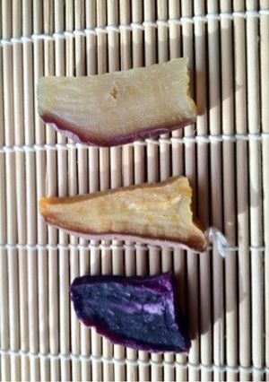 カラフルな３種のほしいも-レシピのメイン写真