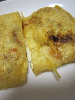 キムチ納豆の油揚げ包み-レシピのメイン写真