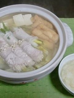 豚ロール鍋-レシピのメイン写真