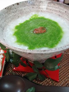 ヘルシーなお粥~七草粥のかわりに~-レシピのメイン写真