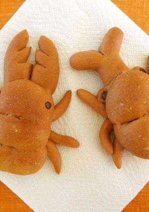 虫パン♪クワガタとカブトムシのパン-レシピのメイン写真