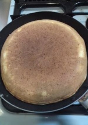 簡単！ぐりとぐらのカステラ風ホットケーキ-レシピのメイン写真