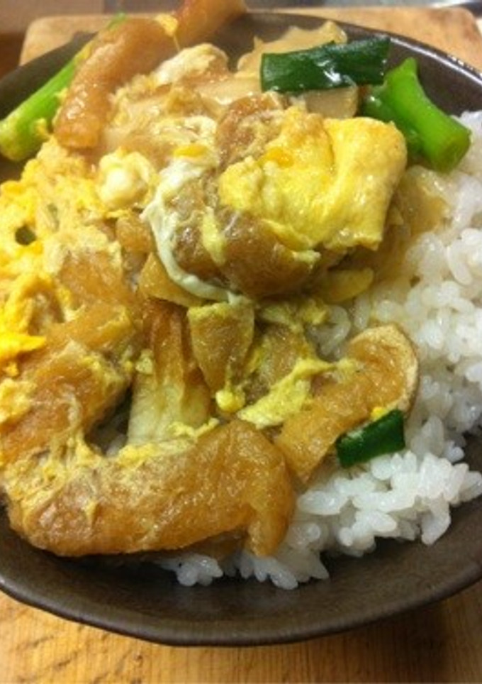 油揚げとちくわの丼～♪( ´▽｀)-レシピのメイン写真