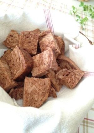 HB＊早焼き板チョコ食パン-レシピのメイン写真