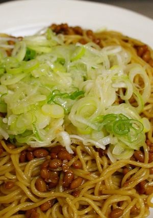 簡単！豪快！スタミナ納豆焼きそば-レシピのメイン写真
