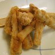 ごぼうの唐揚げ生姜風味