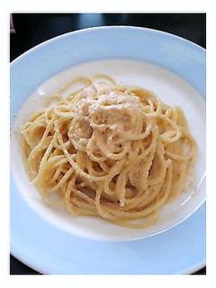 クリームたらこスパ-レシピのメイン写真