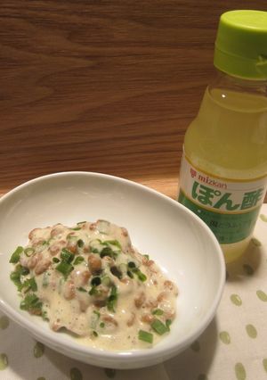 ✿ふわしゅわ～な、ぽん酢納豆✿-レシピのメイン写真