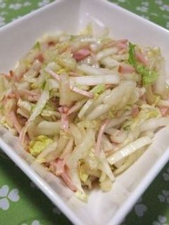 白菜のシャキシャキサラダ-レシピのメイン写真