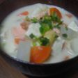 ぽかぽかあったか☀鮭の粕汁