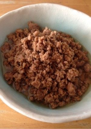 豚ひき肉とたっぷり生姜の甘辛肉そぼろ-レシピのメイン写真