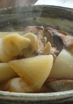 焼いたぶりで　美味しい　ぶり大根-レシピのメイン写真