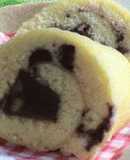 栗入り水羊羹入りロールケーキ