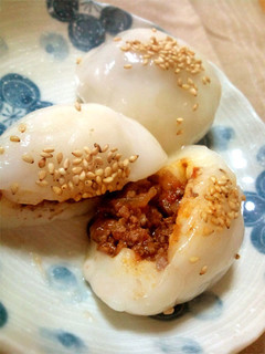 白玉粉で簡単おかず♥もちもち肉団子-レシピのメイン写真