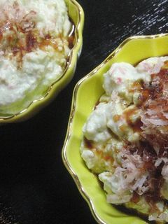 ♡簡単!アボカドと絹豆腐の和え物♡ -レシピのメイン写真