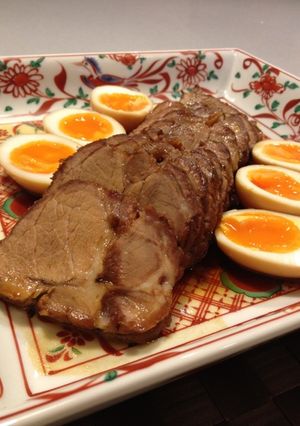 とっても簡単♪我が家のご自慢煮豚と味付卵-レシピのメイン写真