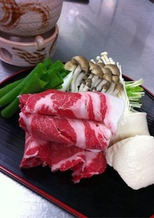 お母さんチョット‼猪豚(イノブタ)豆乳鍋-レシピのメイン写真