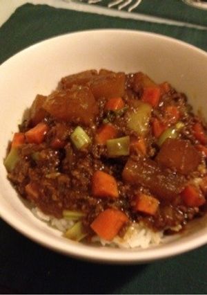 とろとろマーボー大根丼-レシピのメイン写真