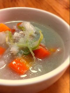 シャキシャキ?とろ~り?レンコンスープ-レシピのメイン写真