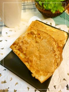 きなこ×練乳の甘塩トースト 生姜風味-レシピのメイン写真