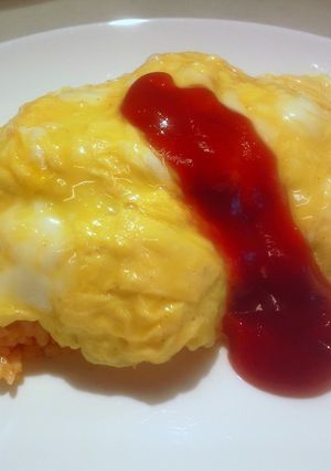 小さなフライパンひとつで簡単オムライス-レシピのメイン写真