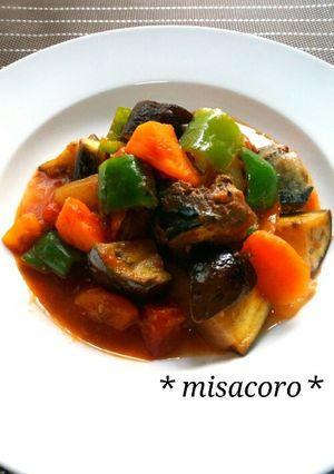 mさば缶と野菜のトマト煮-レシピのメイン写真