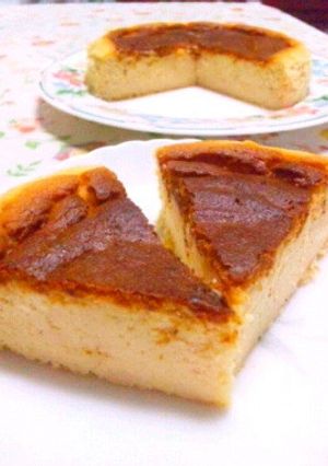 しっとりミルキーな 酒粕ケーキ♪-レシピのメイン写真