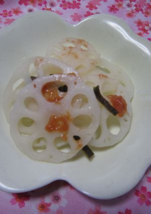 酢れんこん　梅昆布味-レシピのメイン写真